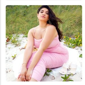 Rebdolls "Bad And Boujie" Ruched Bodycon Maxi Dress